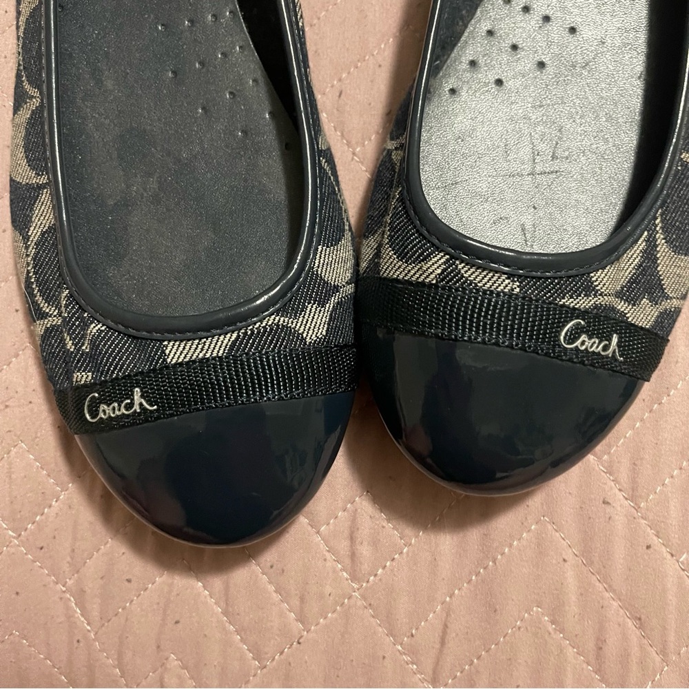 Coach ballet flats